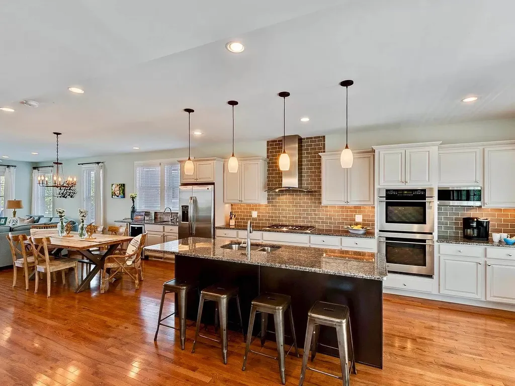 Dining and kitchen