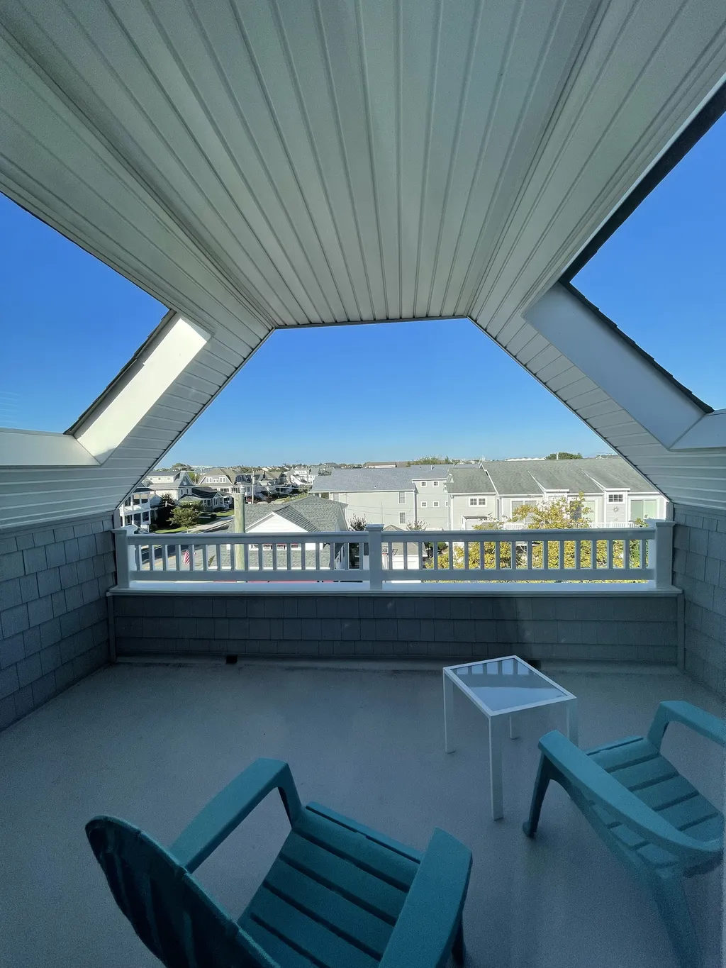 3rd floor King bedroom private deck #2