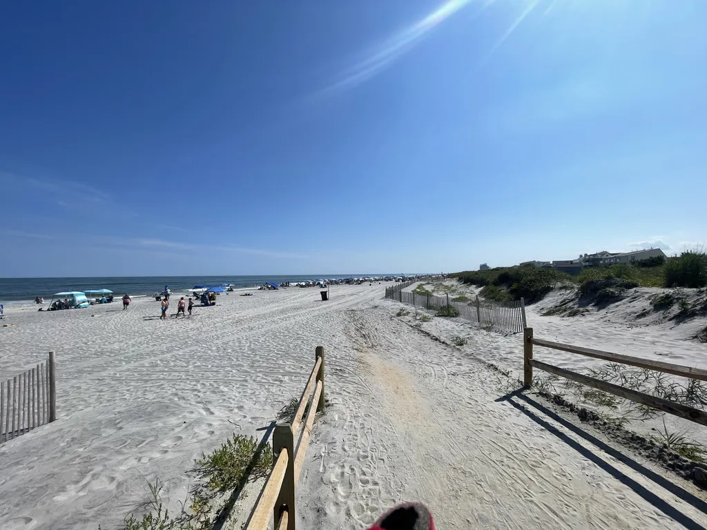 Our Beach Access - Looking South
