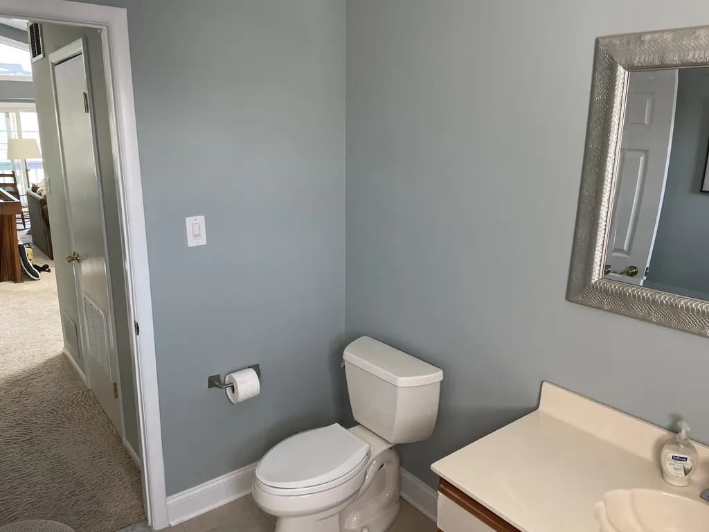 Upstairs Half Bath
