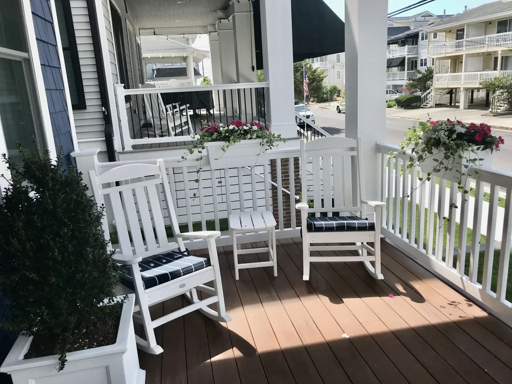 front porch deck