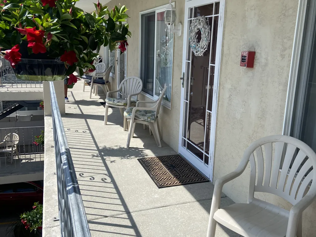 Outside condo area