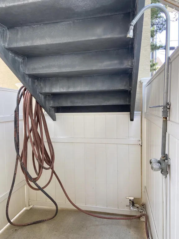 Outside Shower in Garage 
