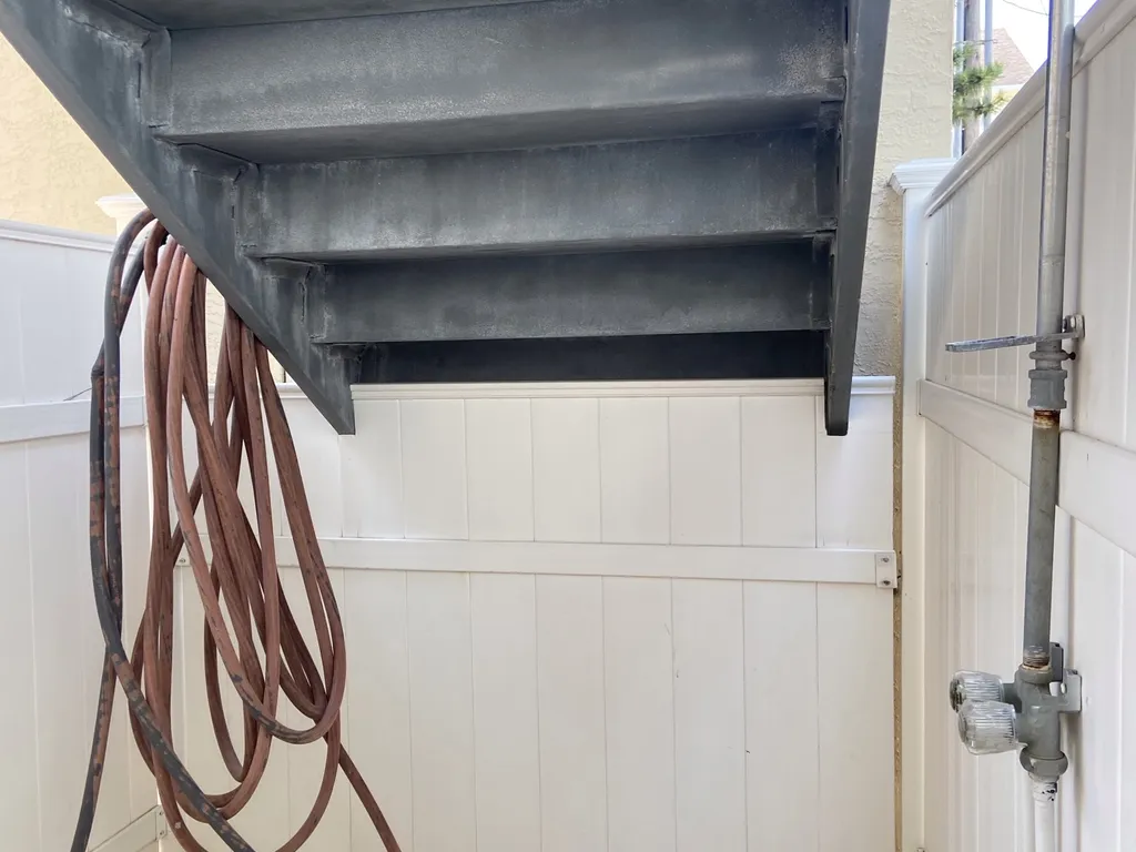 Outside Shower in Garage 