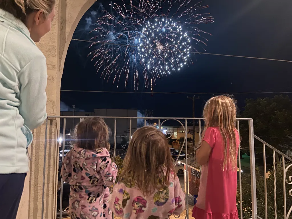 Enjoy the FIREWORKS Every Friday Night  at 10pm right from our balcony ! 