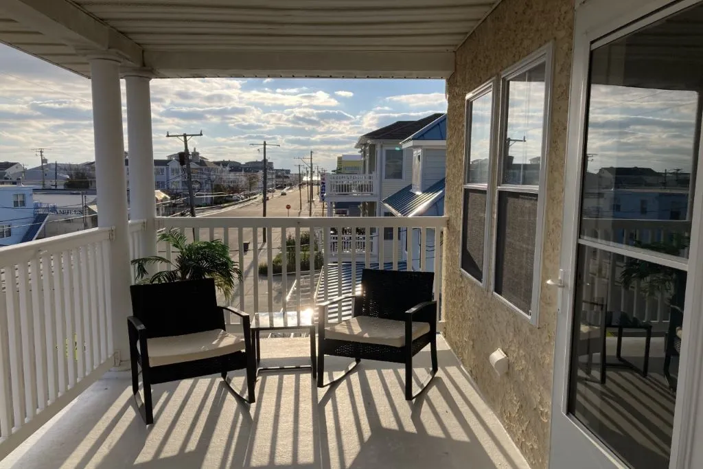 2nd Floor Private Deck
