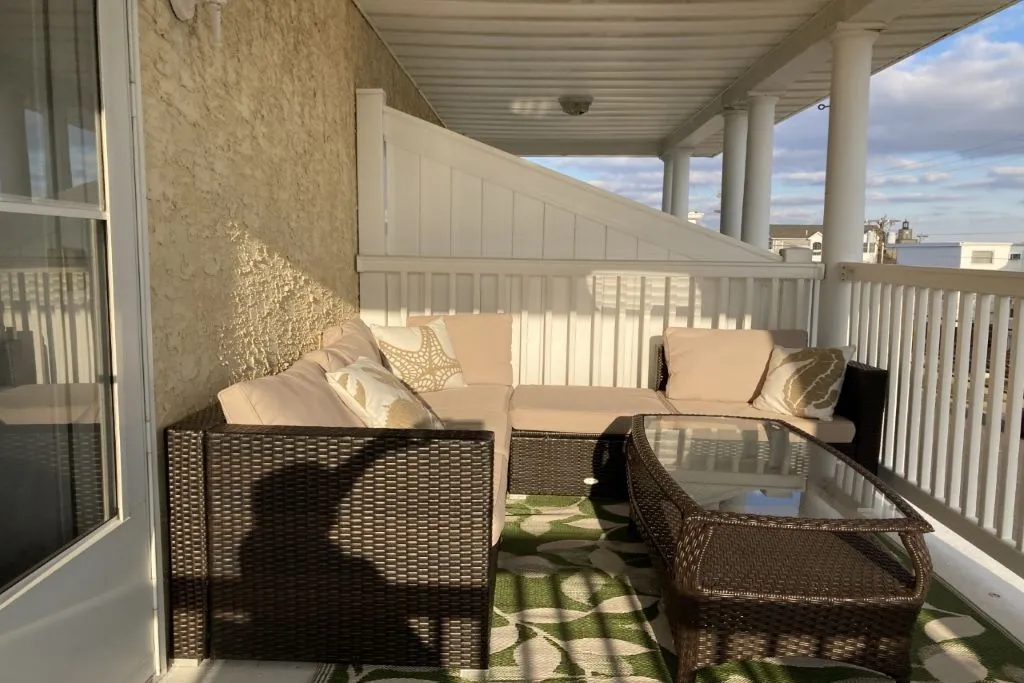 2nd Floor Private Deck