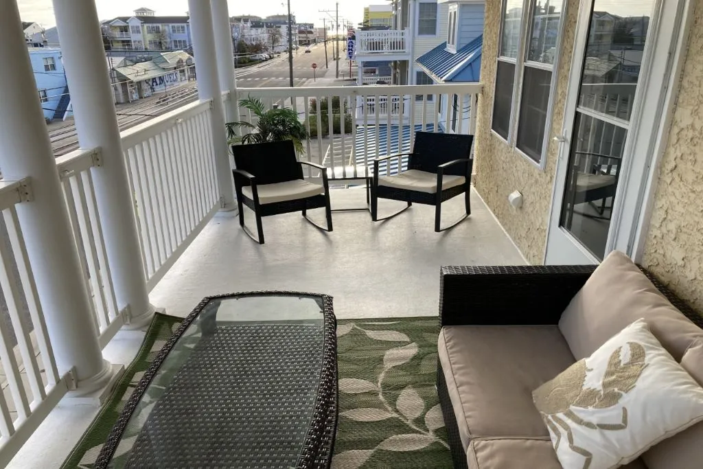 2nd Floor Private Deck