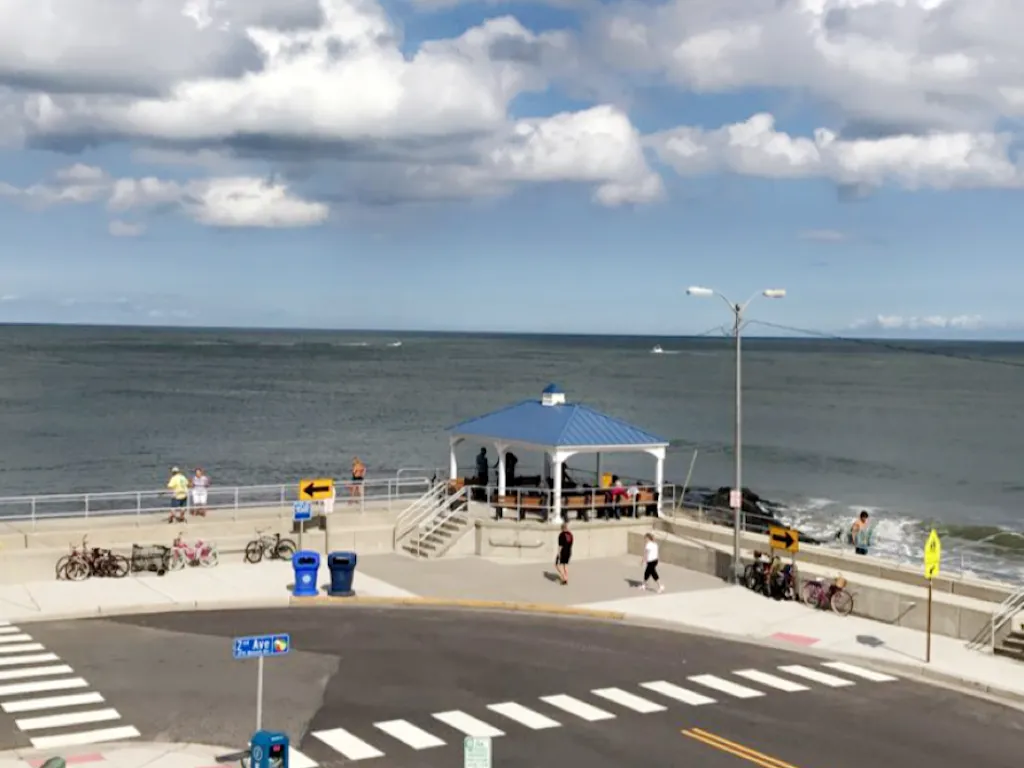 Where the inlet meets the ocean