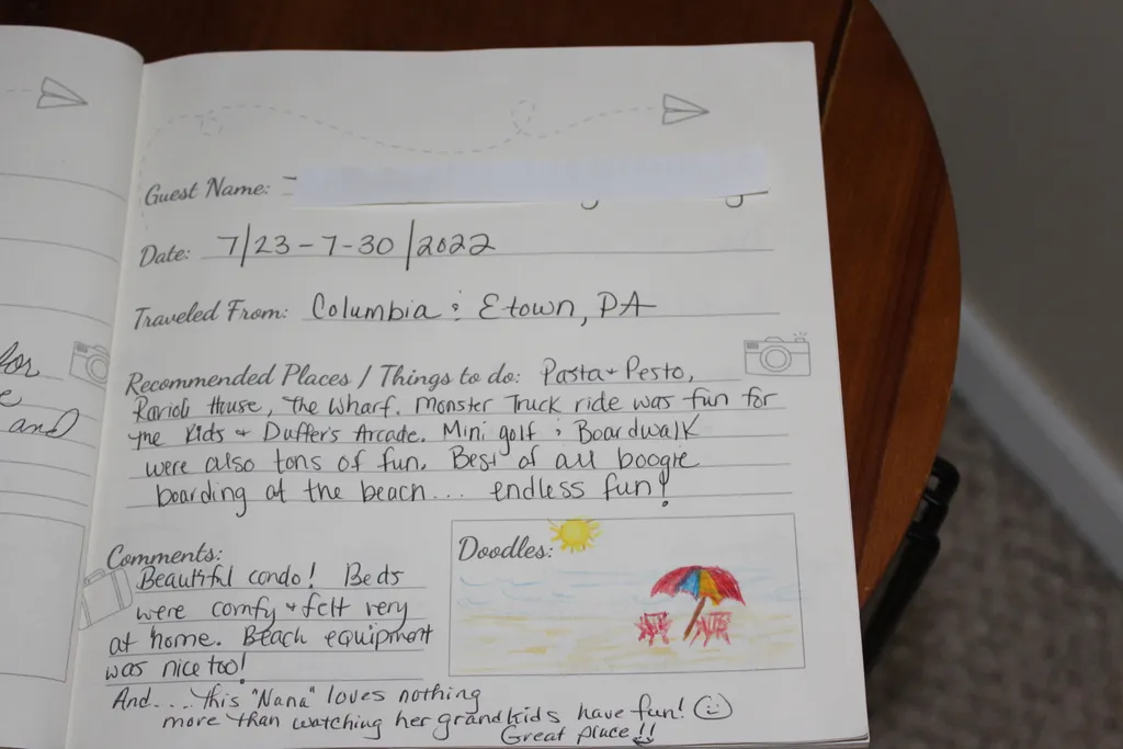 Sign our guest book 