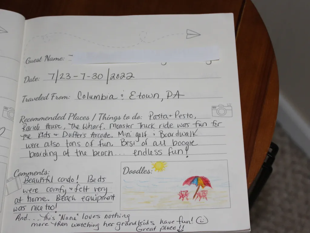 Sign our guest book 