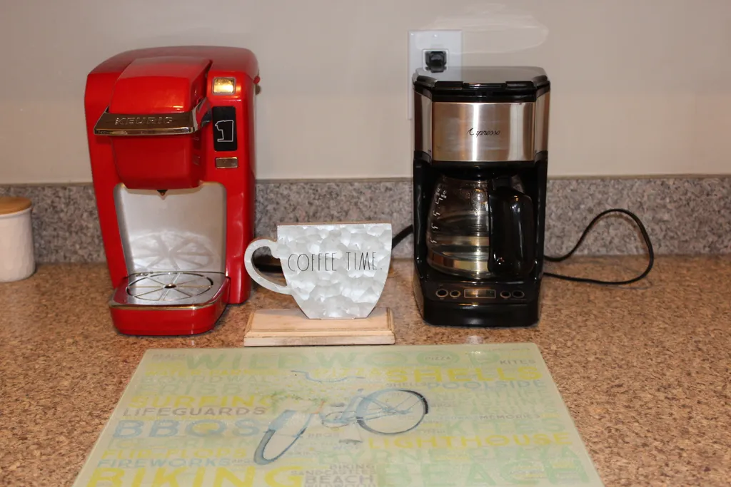 Enjoy coffee every morning
