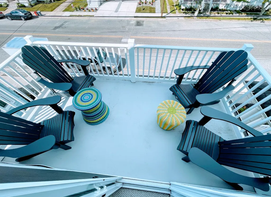 Upper Balcony (Adjacent to 4th Fl. Bedroom)