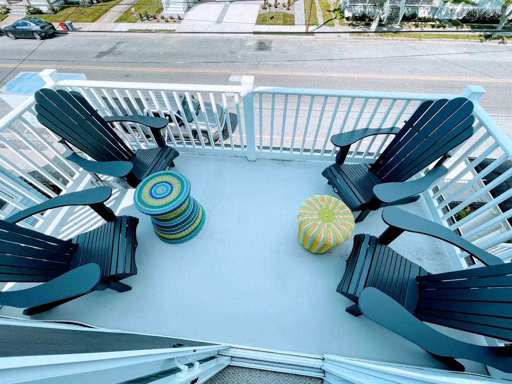 Upper Balcony (Adjacent to 4th Fl. Bedroom)