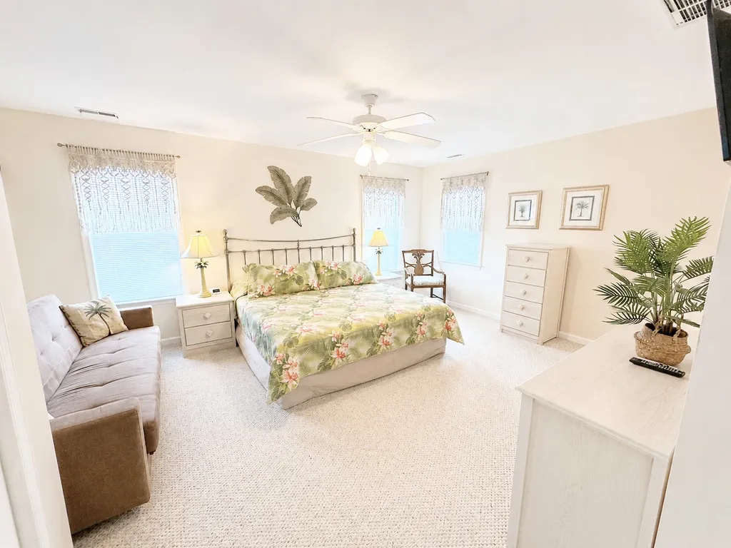3rd Floor Primary/Master Bedroom with Sleeper Sofa Bed