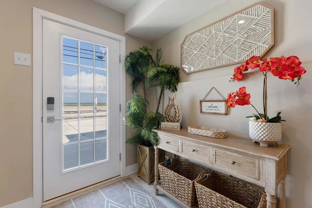 Front door and foyer