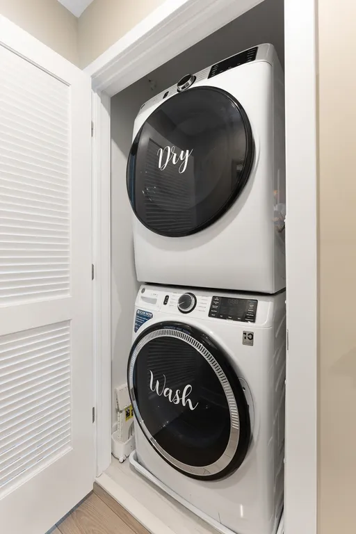 Full size washer and dryer