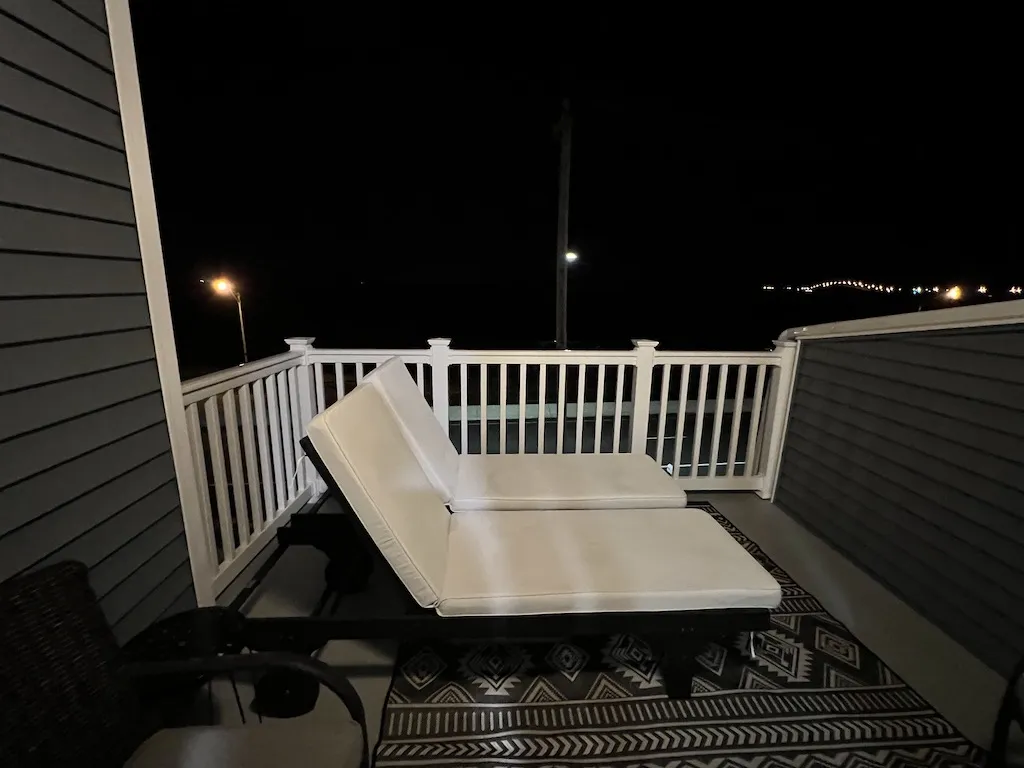 Private deck off of master bedroom stunning sunsets