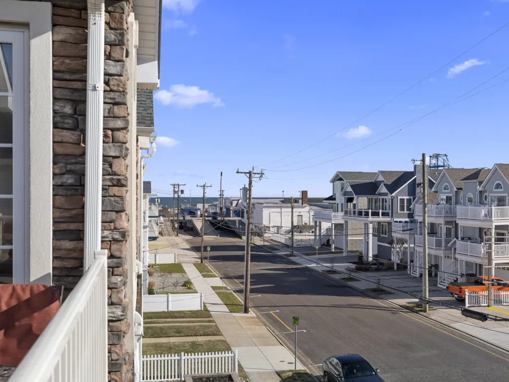 Walk under the boardwalk for direct access to the beach