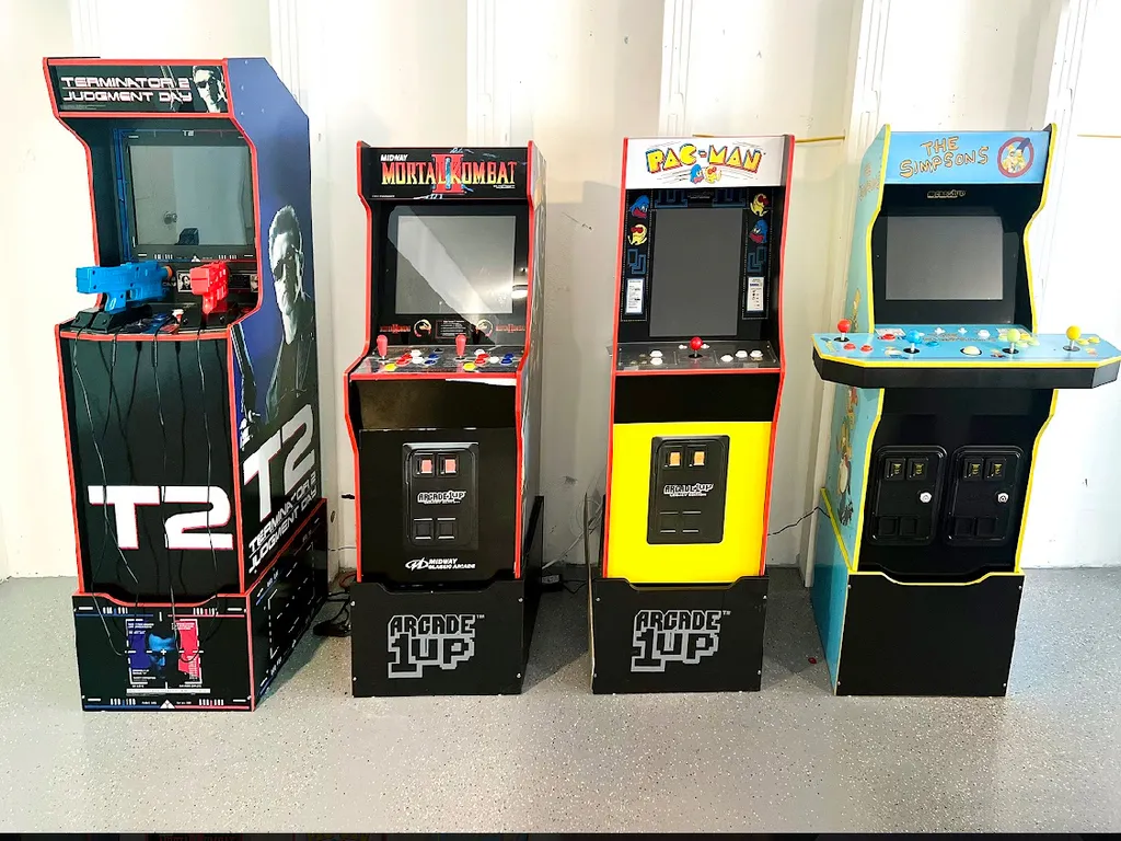 Arcades in basement