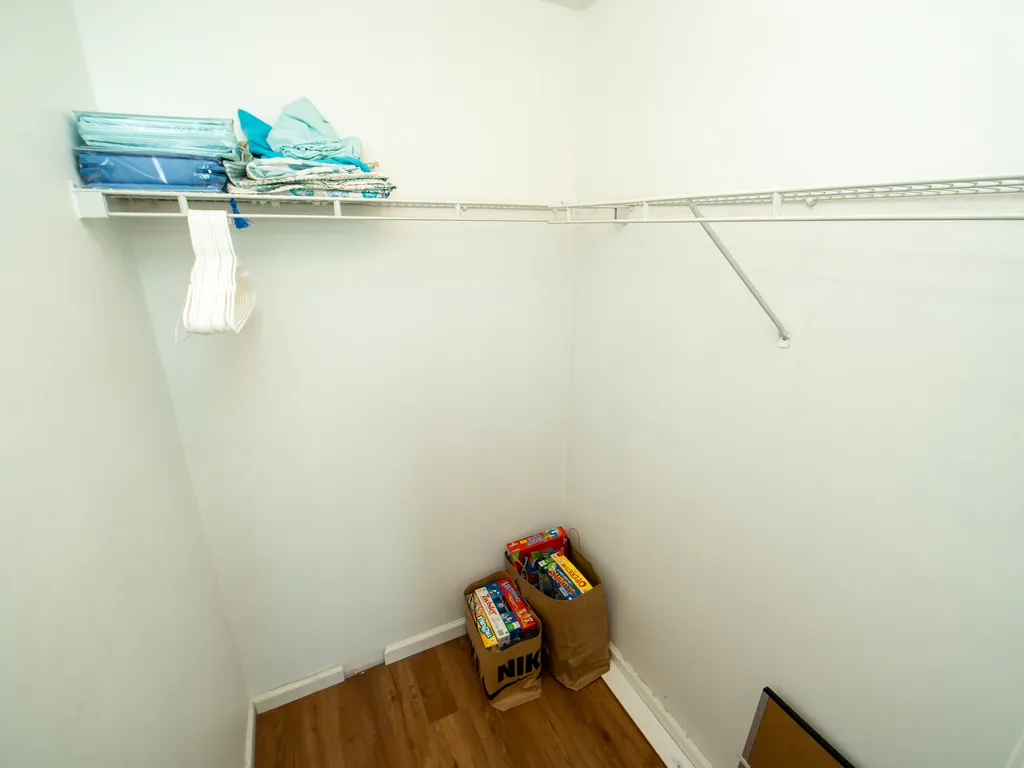 Bedroom #1 walk-in closet