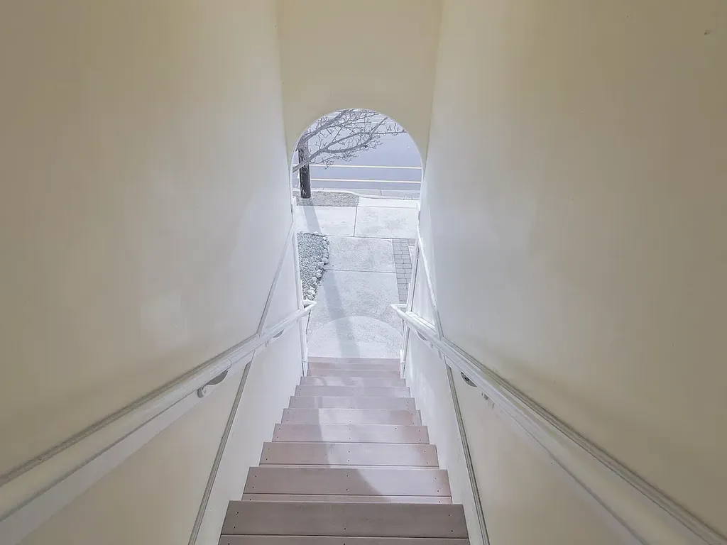 Stairs to Property - Located at the top right of building