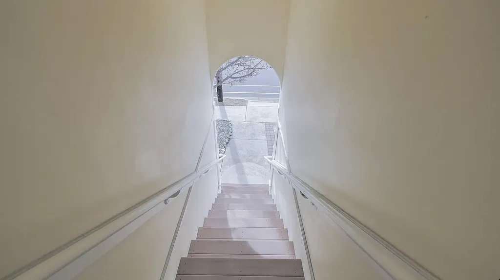 Stairs to Property - Located at the top right of building