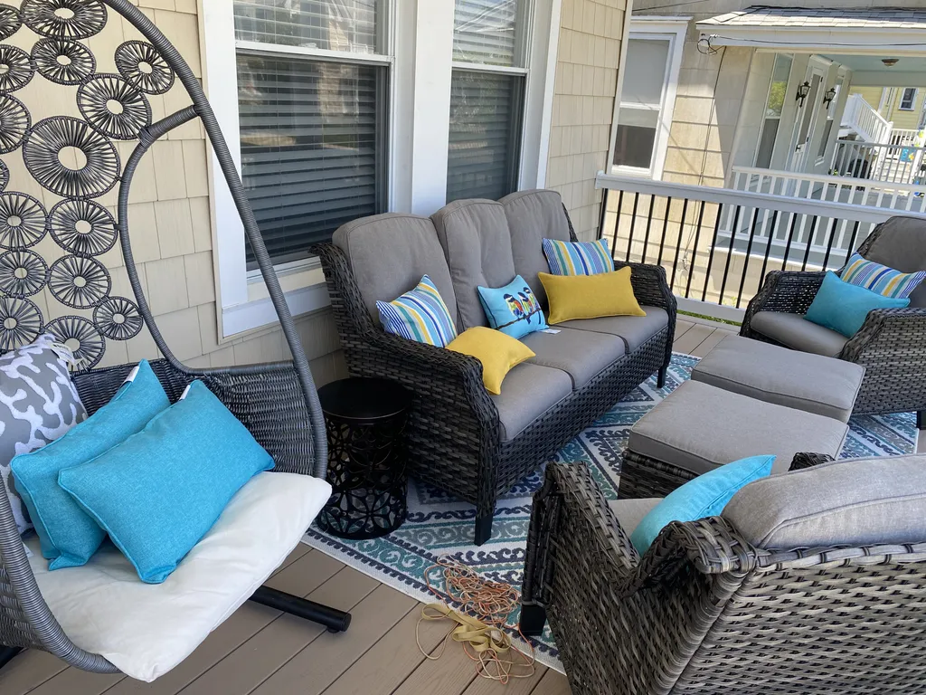 Comfortable porch