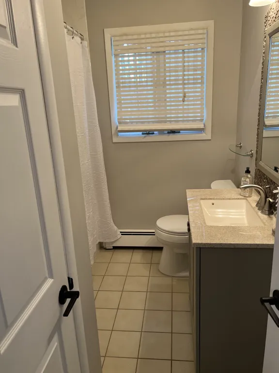 Full bathroom on first floor