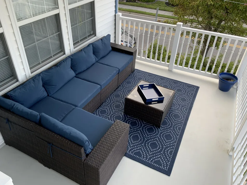 Spacious Deck  