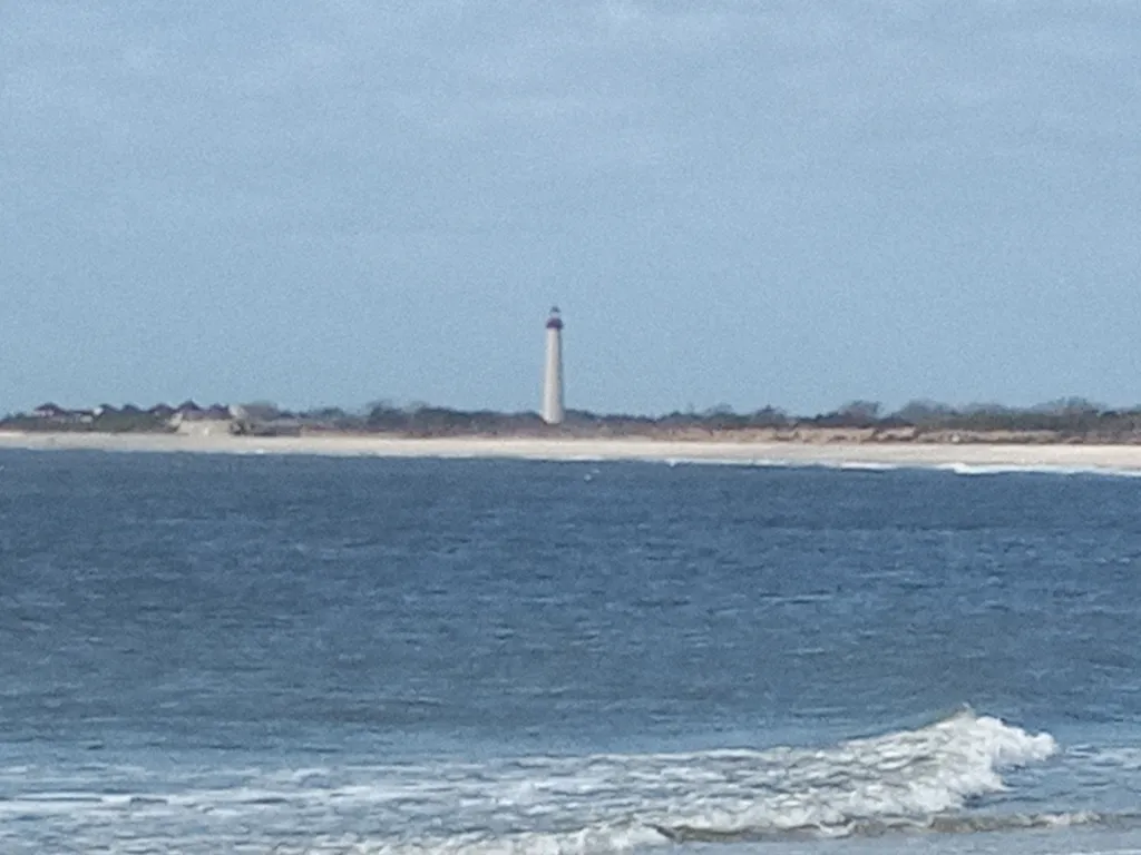 Cape May Lighthouse from Cove Beach