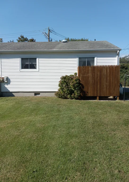 large backyard to play games in