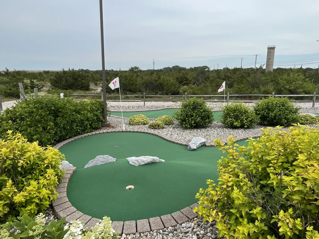 Mini golf is always a favorite at the shore