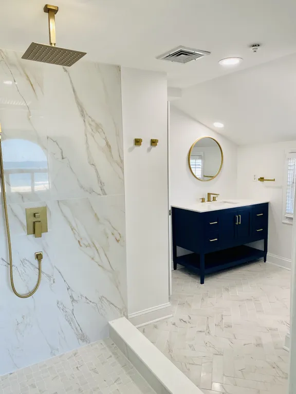 Master Bathroom With Ocean View
