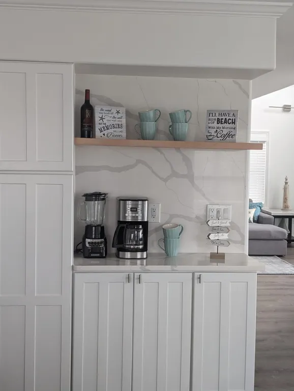 Coffee Bar with Ocean View