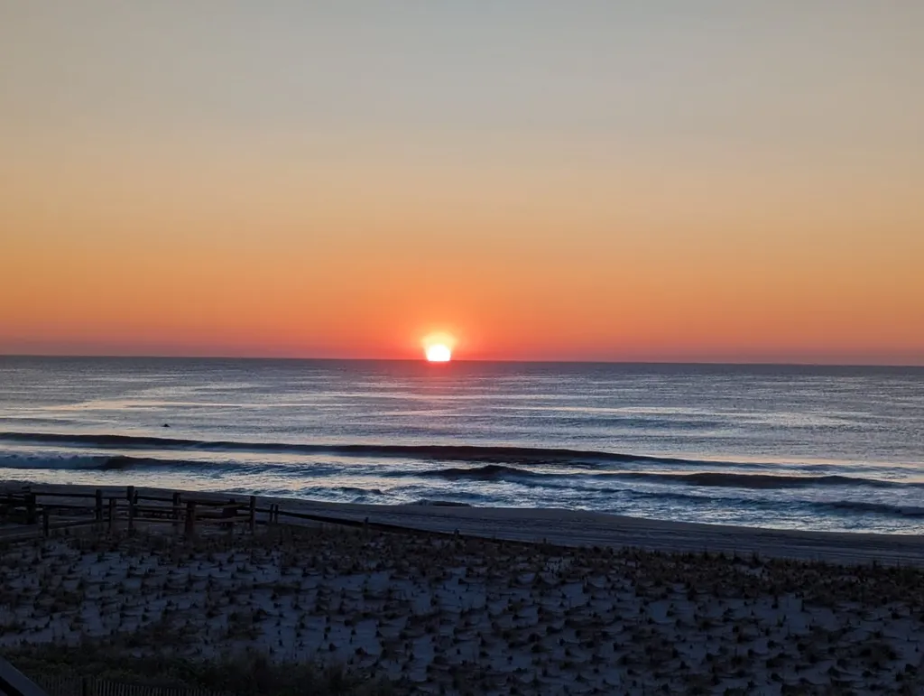 Sunrise View from Master Bedroom