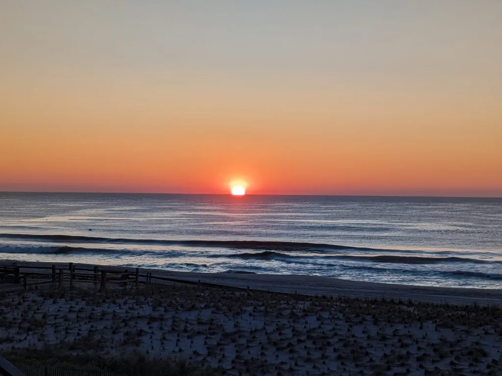 Sunrise View from Master Bedroom