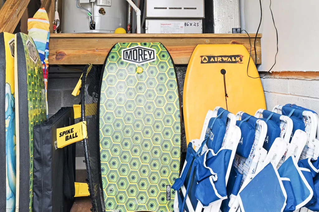 Gear up for beachside bliss with our complimentary beach chairs, wagon, umbrellas, and surfboard. Embrace the sun, sand, and waves for unforgettable seaside adventures during your stay.