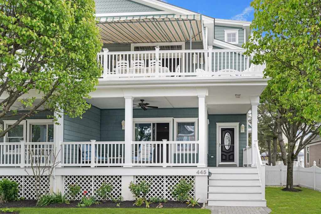 Embrace the charm and curb appeal of our inviting front of the house.