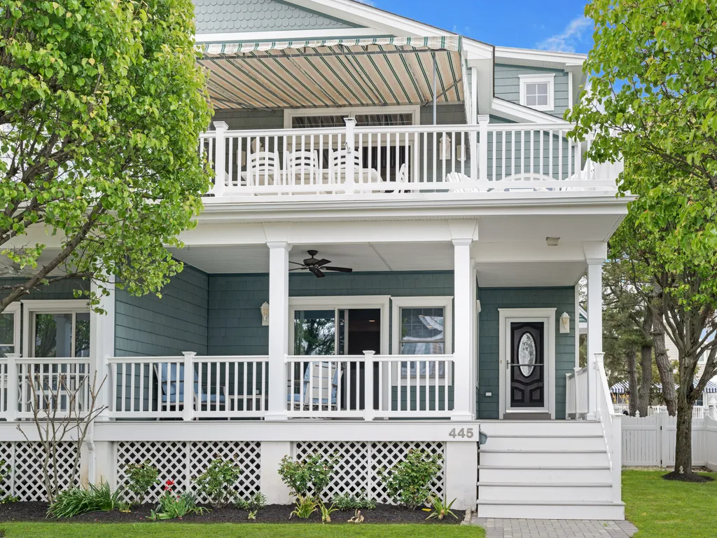 Embrace the charm and curb appeal of our inviting front of the house.