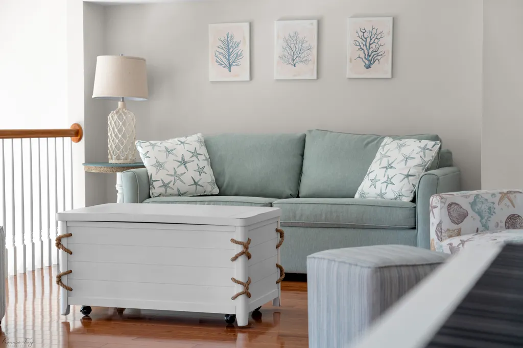 Third floor loft with pull out queen sleeper sofa