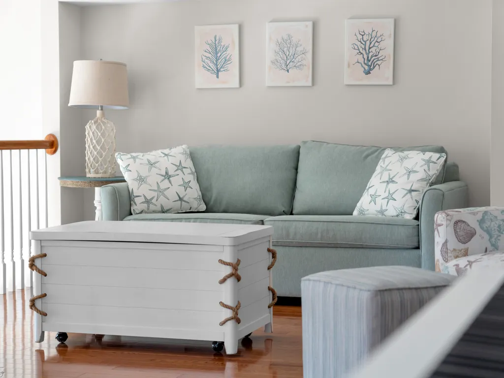 Third floor loft with pull out queen sleeper sofa