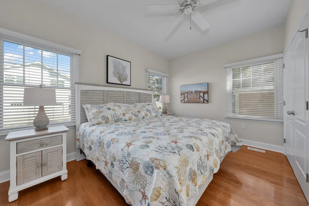First Floor mini master suite with king bed