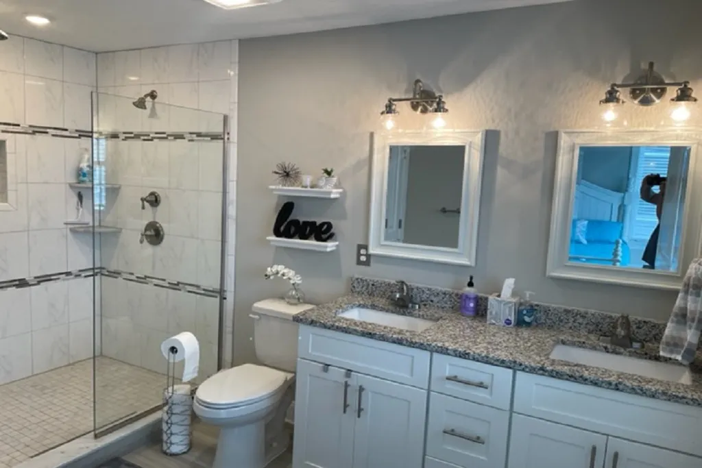 Master bathroom