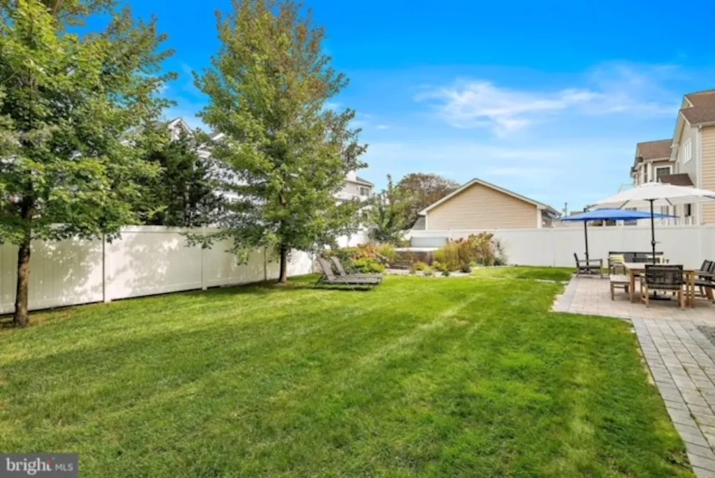 Large grass covered lawn
