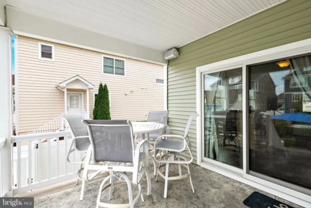 Back covered porch