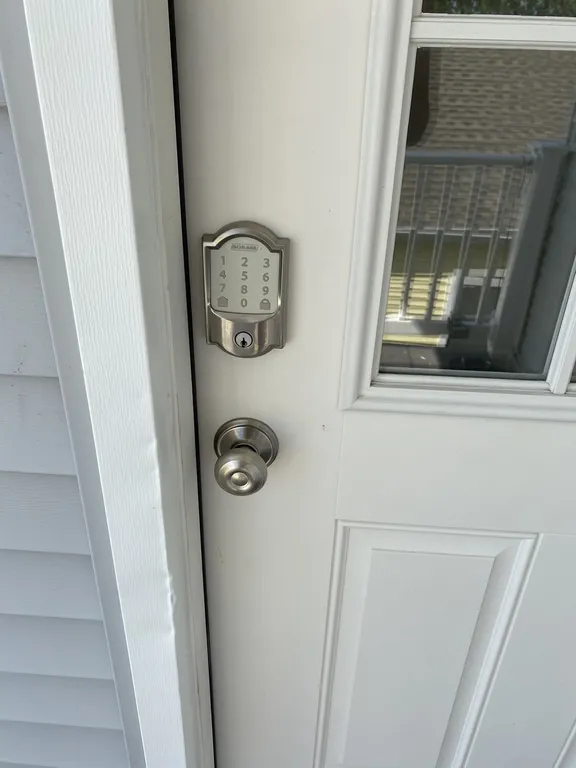 Access code lock, no key