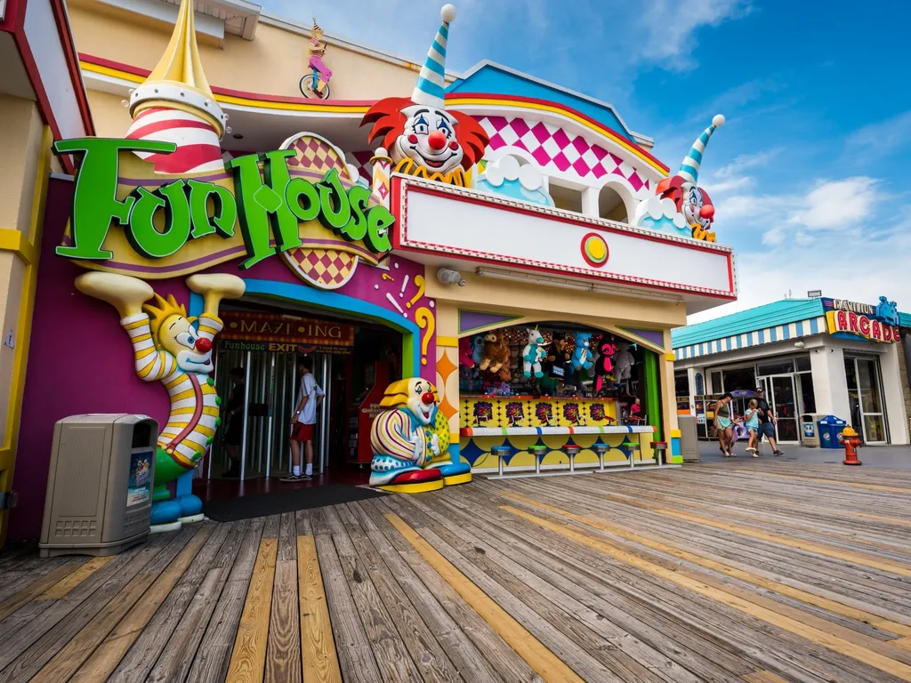 World famous point pleasant  Jenkinson's boardwalk, amusement park, aquarium, games, ice cream, mini golf &amp;amp; tiki bars!
