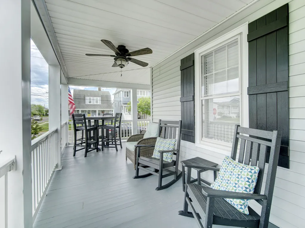 Many nights you can hear the ocean from the front porch