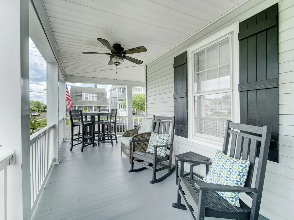 Many nights you can hear the ocean from the front porch